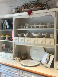 kitchen dresser after make-over complete