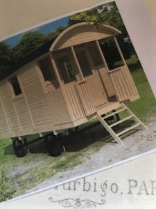 Shepherds Hut Kit Christmas present