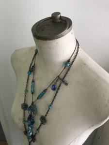 Vintage Mannequin and necklace