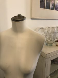 Vintage Mannequin before dress