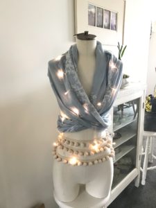 mannequin in spring decor