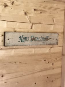 wooden homemade signs