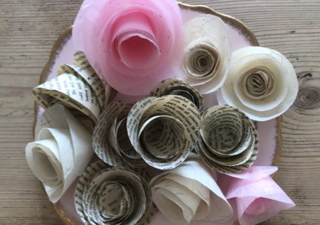 paper flowers - paper roses