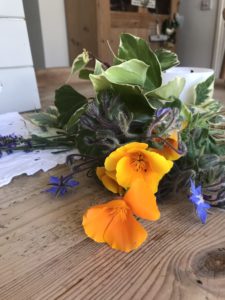 fresh cut flowers for floral decor and simple flower arrangements