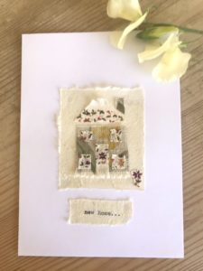 card ideas for moving home, handmade cards