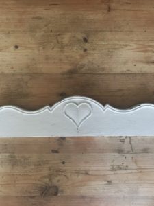 painting french style oak wooden decoration for inexpensive home decor project