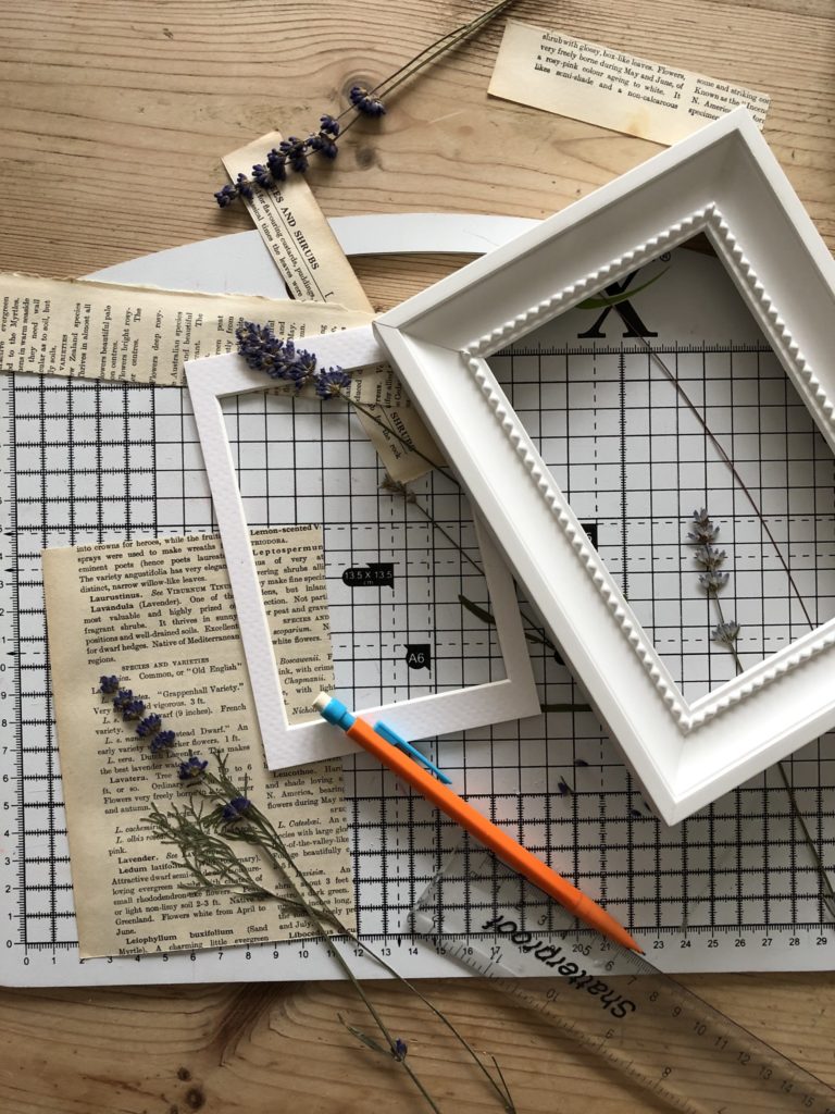 frame dried flowers book and flower press for book craft ideas