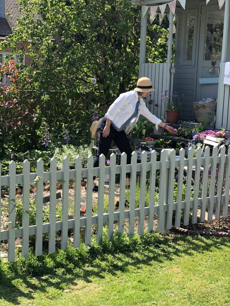 Period Living Magazine stylist at work