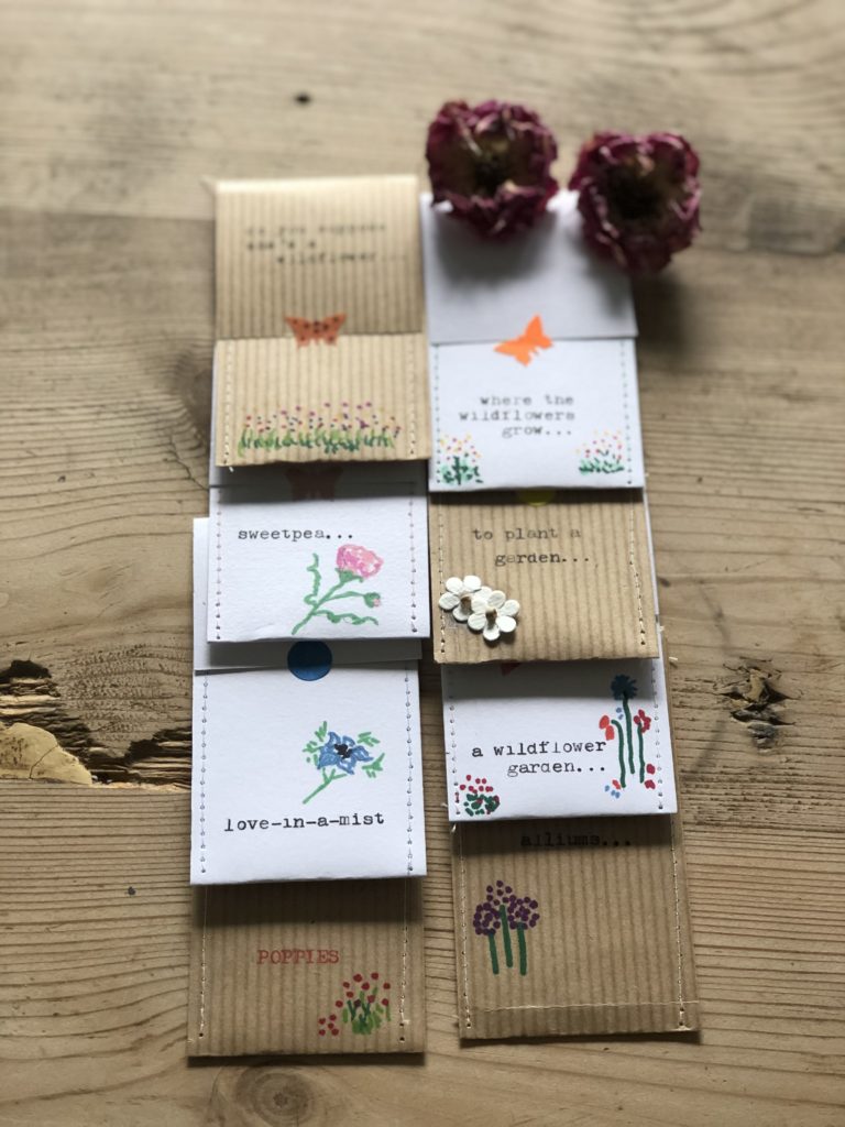 diy custom seed envelopes