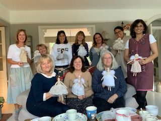 group of ladies with their heirloom fairies