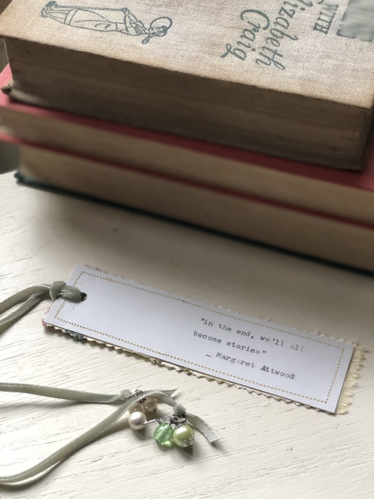 books and craft bookmark