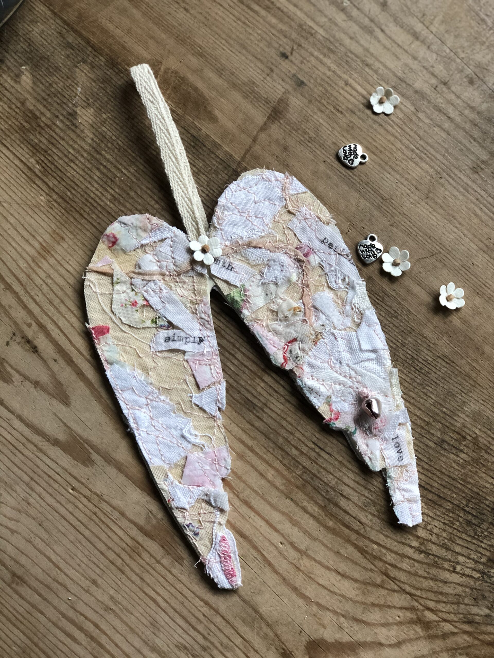 How to make Fabric Angel Wings - a perfect gift or home decoration