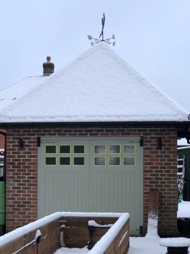 garage conversion to craft studio